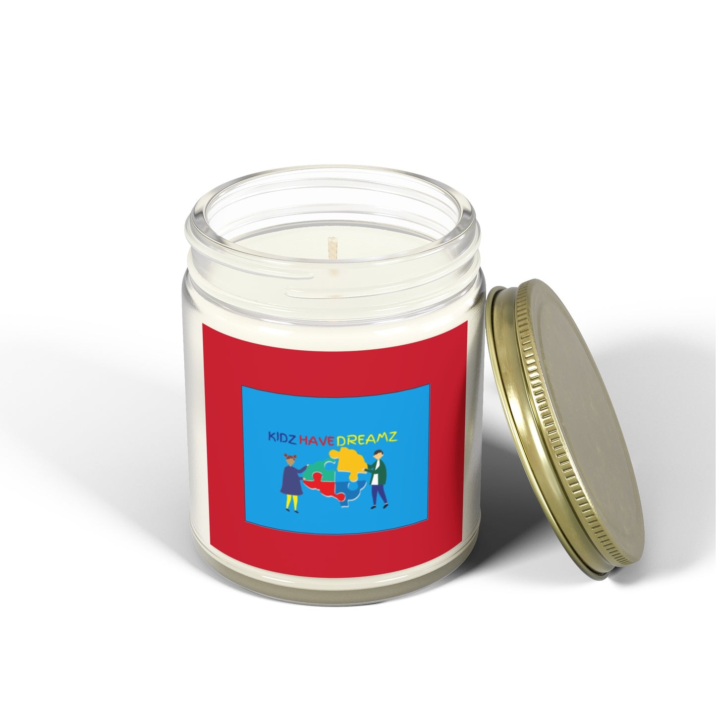 Scented Coconut Apricot Candles (4oz, 9oz)