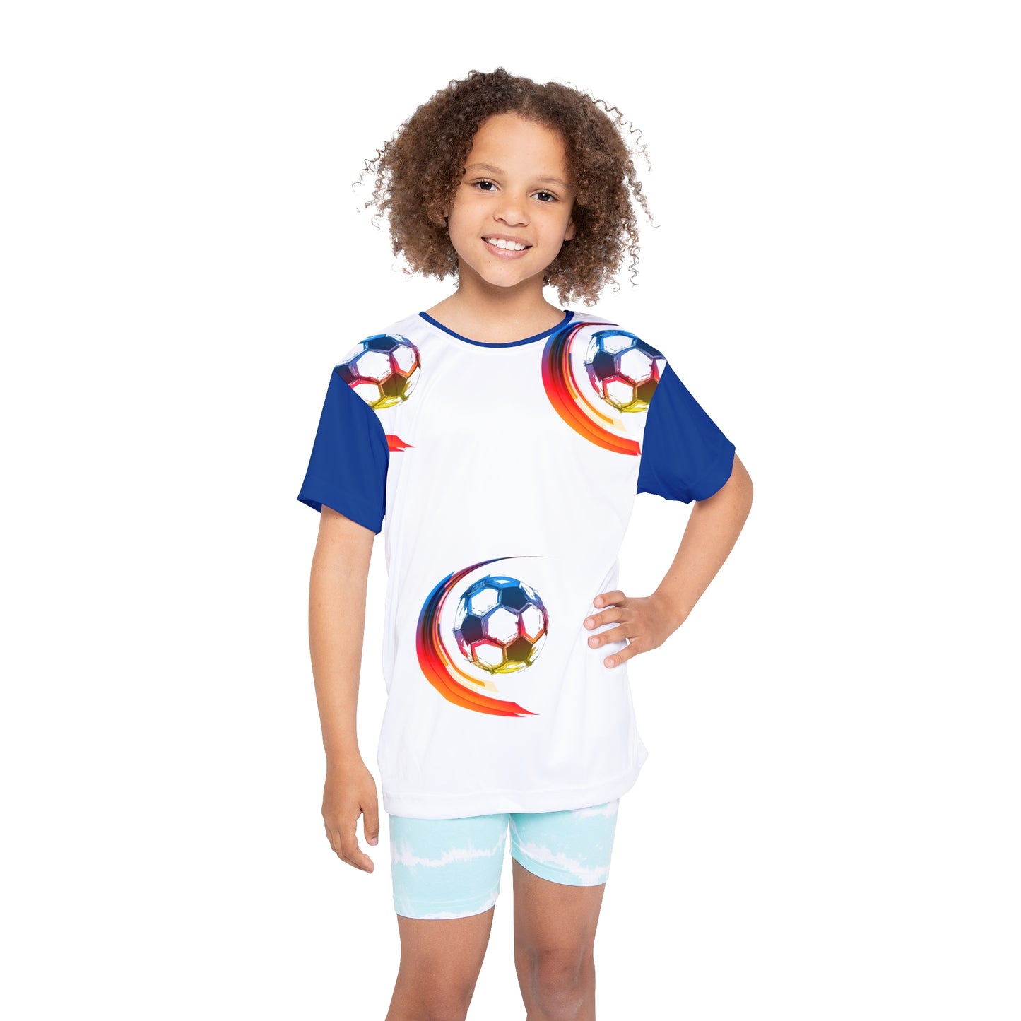 Kids Sports Jersey - Custom Soccer Tee for Young Athletes, Youth Sportswear, Team Spirit Shirt, Birthday Gift for Kids, Playful Activewear