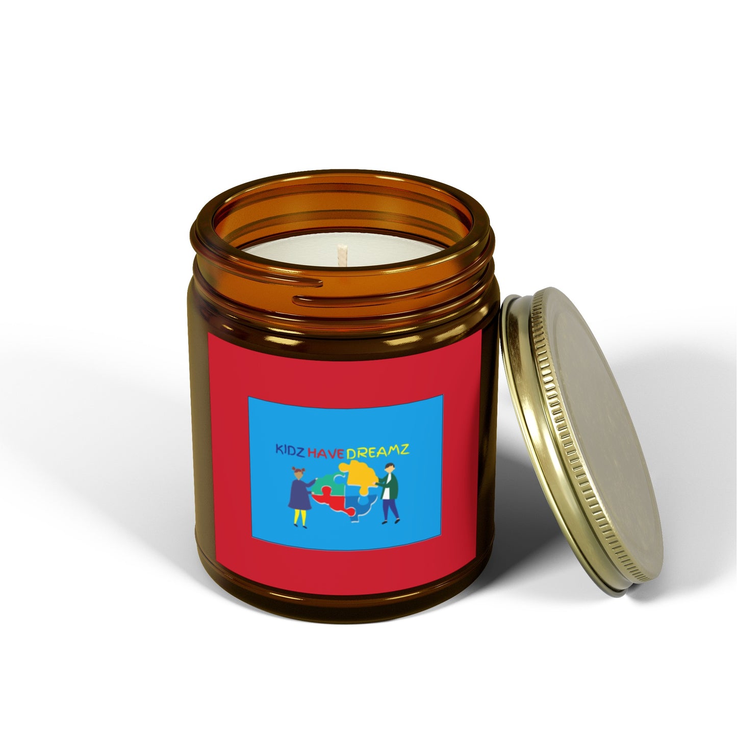 Scented Coconut Apricot Candles (4oz, 9oz)