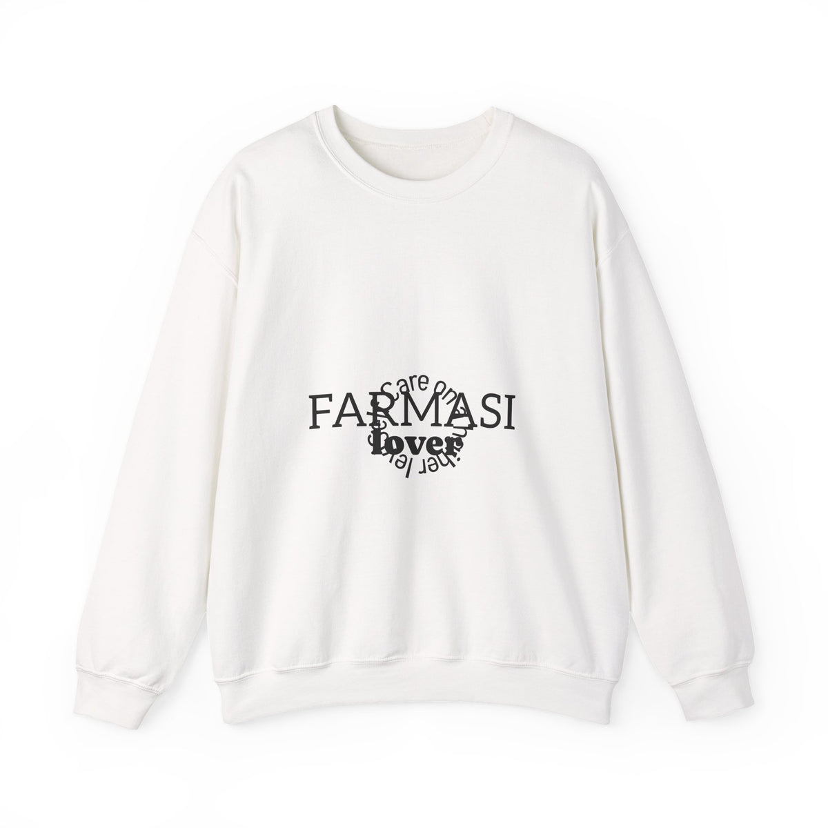 Farmasi Lover Crewneck Sweatshirt – Minimalist Skincare Brand Tee