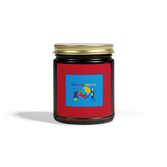 Scented Coconut Apricot Candles (4oz, 9oz)