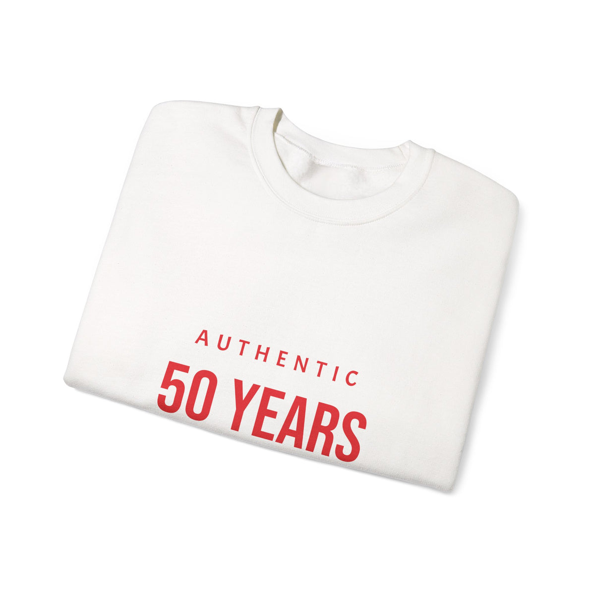 Crewneck Sweatshirt — Minimal White Classic
