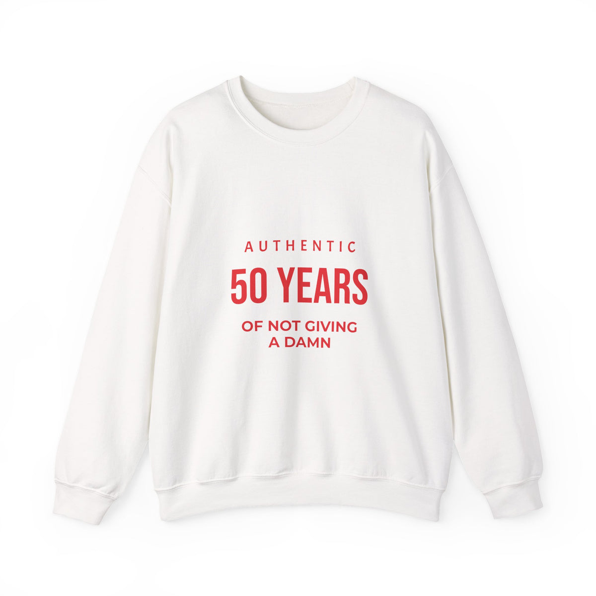 Crewneck Sweatshirt — Minimal White Classic