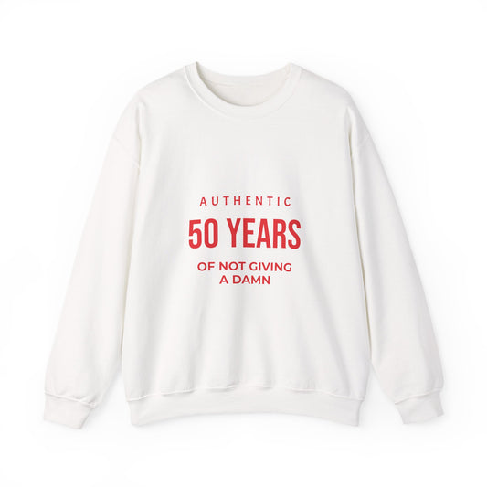 Crewneck Sweatshirt — Minimal White Classic