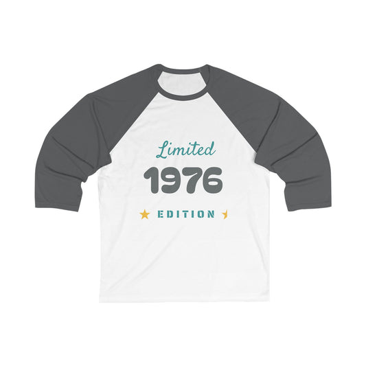 Unisex 3\4 Sleeve Baseball Tee