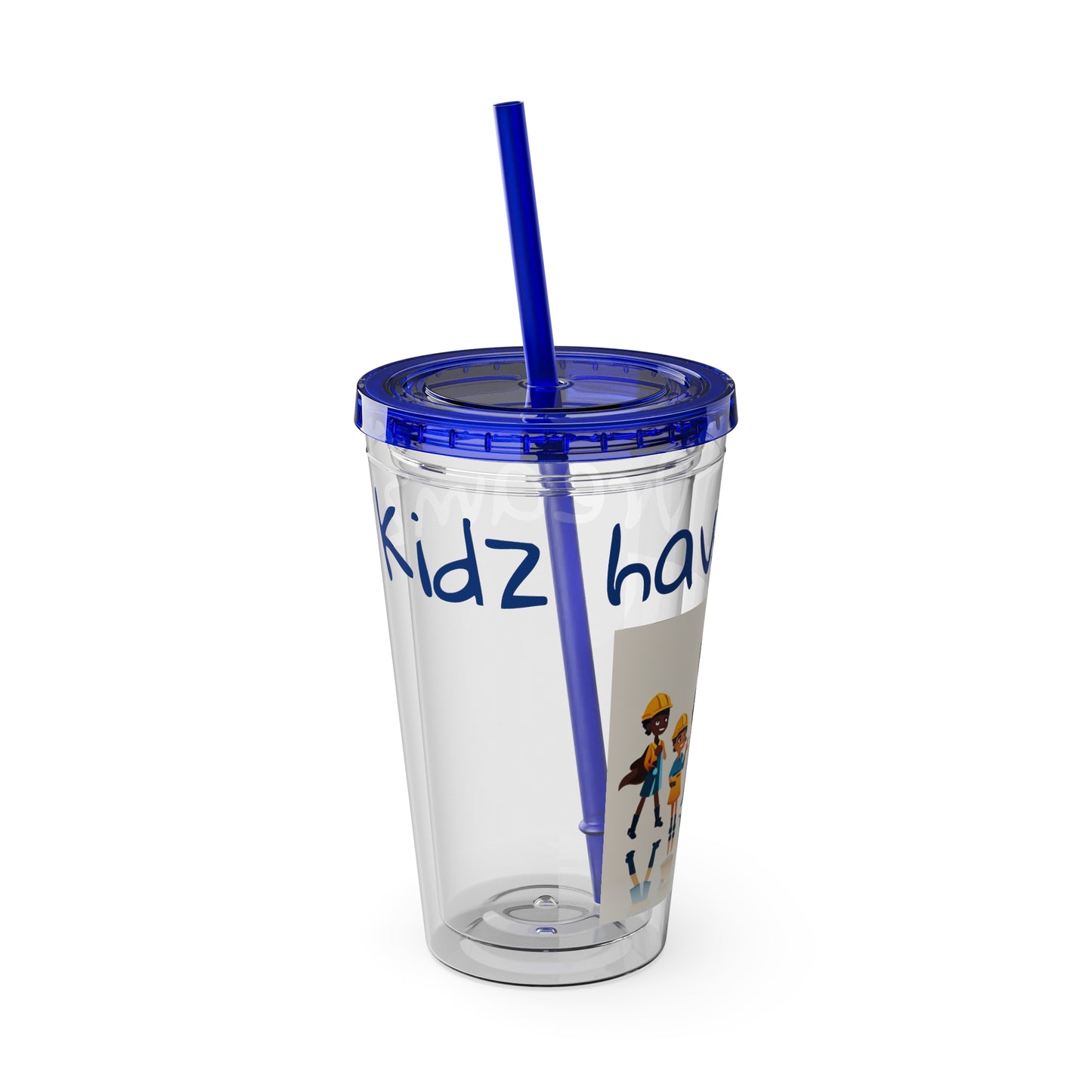 Sunsplash Tumbler with Straw, 16oz