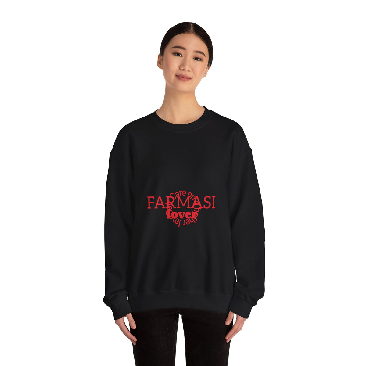 Farmasi Lover Crewneck Sweatshirt – Minimalist Skincare Brand Tee